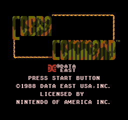 眼镜蛇指挥官 (美版) (射击)